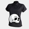 Women's piped performance polo Thumbnail
