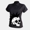 Women's piped performance polo Thumbnail