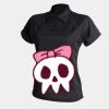 Women's piped performance polo Thumbnail