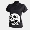 Women's piped performance polo Thumbnail