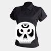 Women's piped performance polo Thumbnail