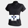 Women's piped performance polo Thumbnail