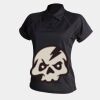 Women's piped performance polo Thumbnail