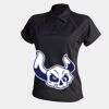 Women's piped performance polo Thumbnail