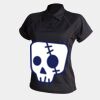 Women's piped performance polo Thumbnail