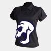 Women's piped performance polo Thumbnail