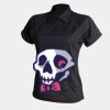 Women's piped performance polo Thumbnail