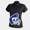 Women's piped performance polo Thumbnail