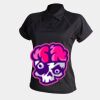 Women's piped performance polo Thumbnail