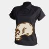 Women's piped performance polo Thumbnail