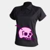 Women's piped performance polo Thumbnail