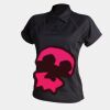 Women's piped performance polo Thumbnail