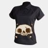 Women's piped performance polo Thumbnail