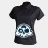 Women's piped performance polo Thumbnail