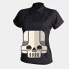 Women's piped performance polo Thumbnail