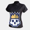 Women's piped performance polo Thumbnail