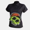 Women's piped performance polo Thumbnail