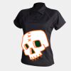 Women's piped performance polo Thumbnail