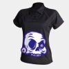 Women's piped performance polo Thumbnail