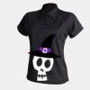 Women's piped performance polo Thumbnail