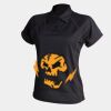 Women's piped performance polo Thumbnail