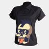 Women's piped performance polo Thumbnail