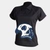 Women's piped performance polo Thumbnail