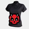 Women's piped performance polo Thumbnail