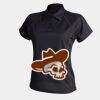 Women's piped performance polo Thumbnail