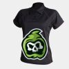 Women's piped performance polo Thumbnail