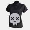 Women's piped performance polo Thumbnail