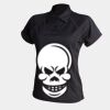 Women's piped performance polo Thumbnail