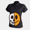 Women's piped performance polo Thumbnail