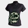 Women's piped performance polo Thumbnail