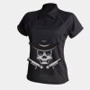 Women's piped performance polo Thumbnail