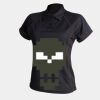 Women's piped performance polo Thumbnail