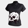 Women's piped performance polo Thumbnail