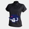 Women's piped performance polo Thumbnail