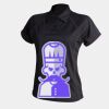 Women's piped performance polo Thumbnail