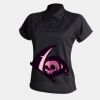 Women's piped performance polo Thumbnail