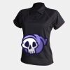 Women's piped performance polo Thumbnail