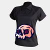 Women's piped performance polo Thumbnail