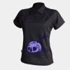Women's piped performance polo Thumbnail