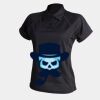 Women's piped performance polo Thumbnail