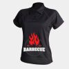 Women's piped performance polo Thumbnail