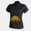 Women's piped performance polo Thumbnail