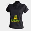 Women's piped performance polo Thumbnail