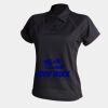 Women's piped performance polo Thumbnail
