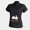 Women's piped performance polo Thumbnail