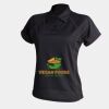 Women's piped performance polo Thumbnail